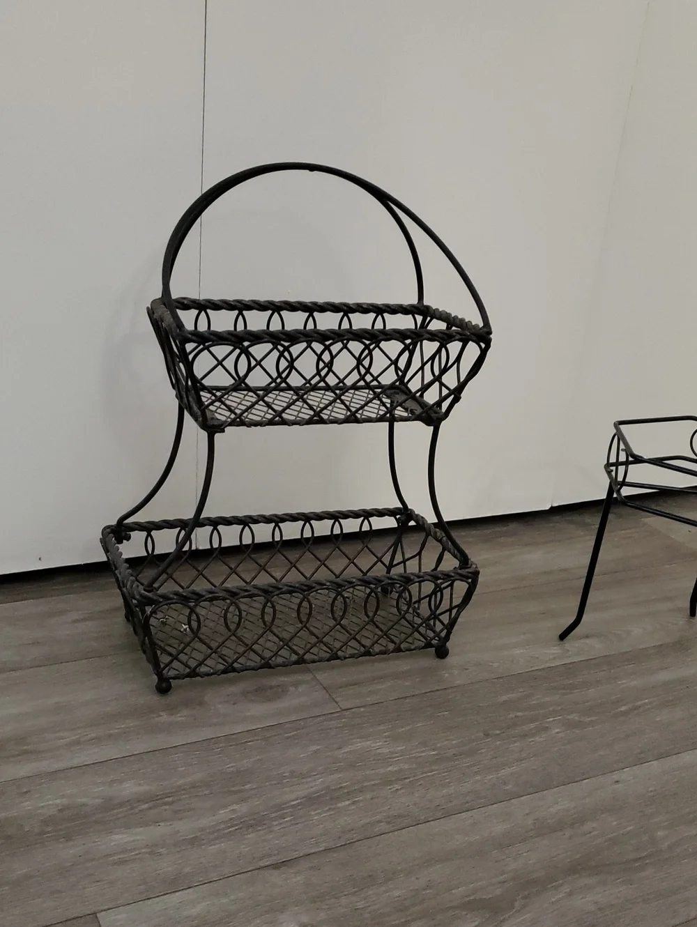 Wrought Iron Basket